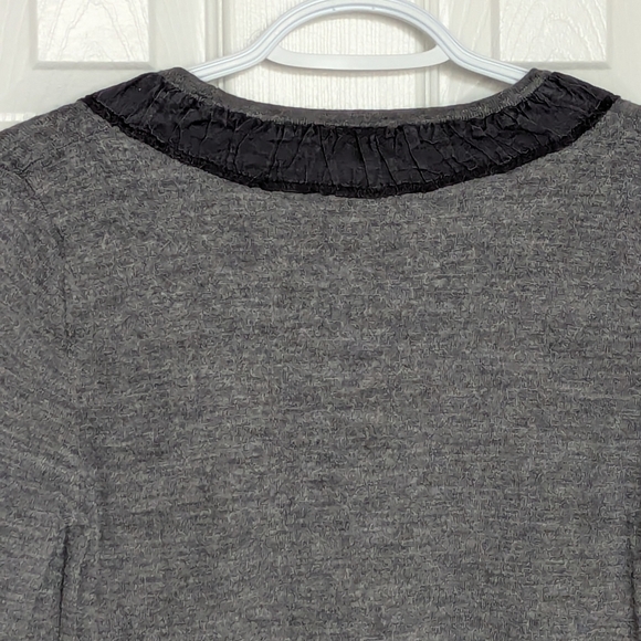 Tweeds Women's (Petite Large) Merino Wool V-Neck Button Up Sweater/Cardigan - Picture 3 of 10